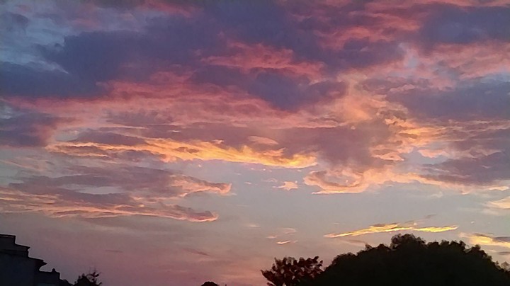 Niebo nad Elblągiem (Sierpień 2014)