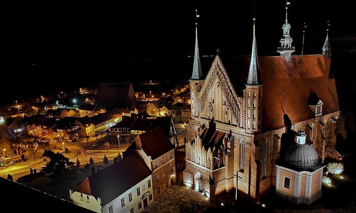 Frombork nocą (Listopad 2014)