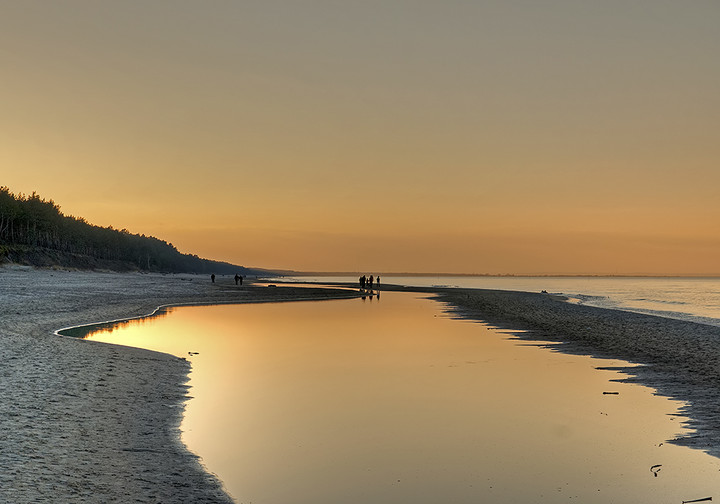 Plaża w Stegnie. (Marzec 2015)