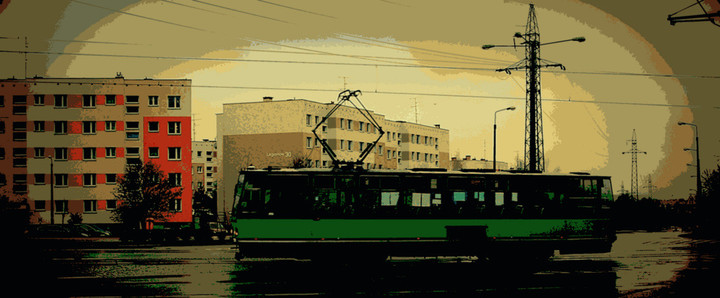 Deszczowo, tramwajowo... (Marzec 2015)