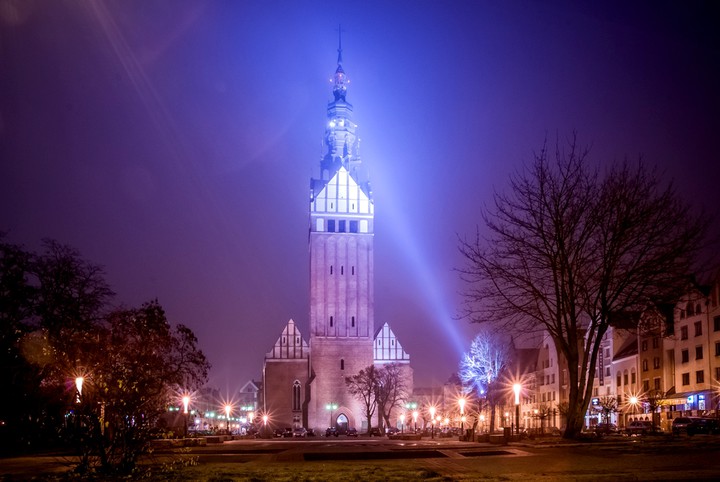 Katedra Św.Mikołaja nocą (Grudzień 2015)