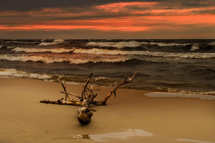 Plaża...