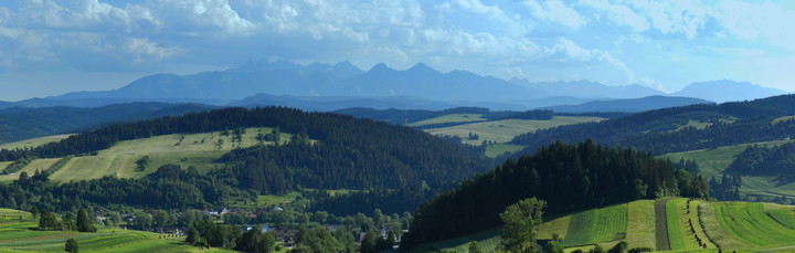 a w tle Tatry