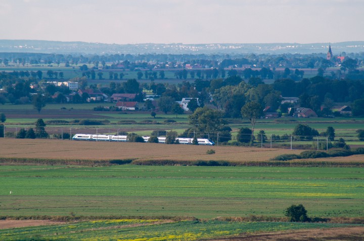 Pendolino z wieży zamkowej