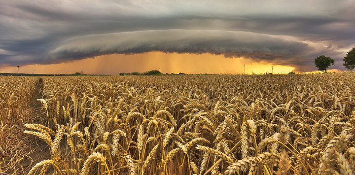 burza nad Stolica Warmii (Grudzień 2016)