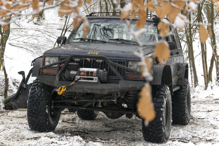 Jeep w swoim naturalnym środowisku (Styczeń 2017)