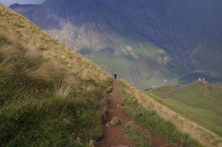 W drodze z Kazbegi