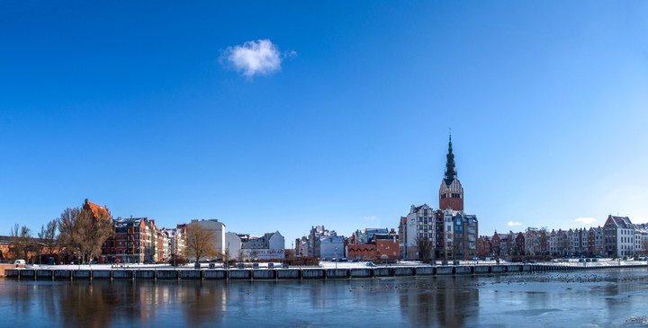 Panorama z chmurką