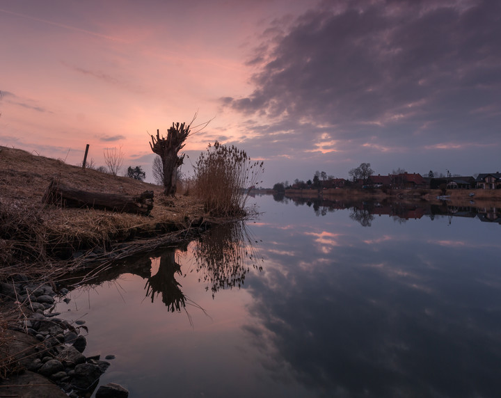 Wieczór nad Nogatem (Marzec 2018)