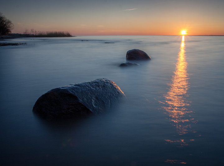 Wieczór nad zalewem (Kwiecień 2018)