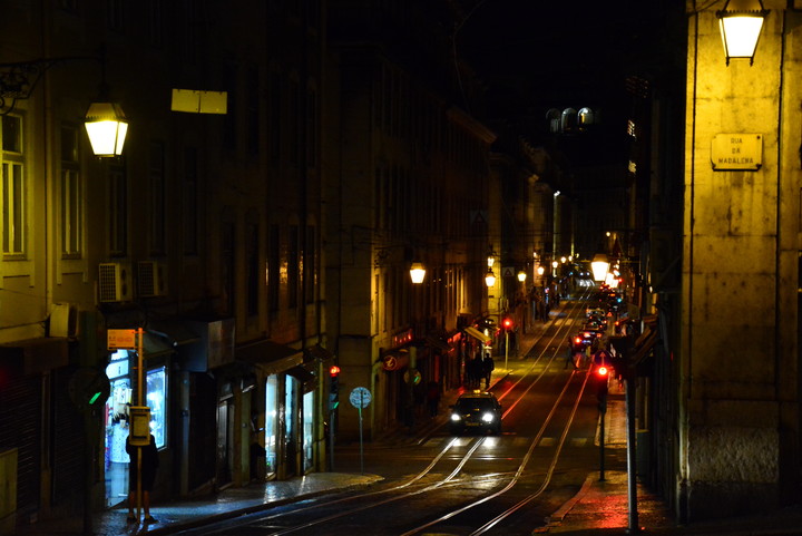 Lizbona nocą (Sierpień 2018)