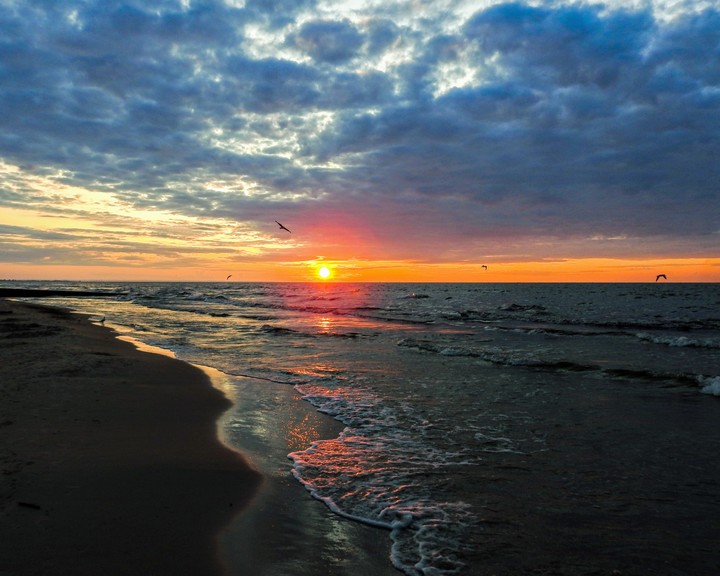 Zachód nad Bałtykiem (Sierpień 2019)