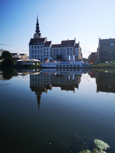 Spokojna rzeka Elbląg