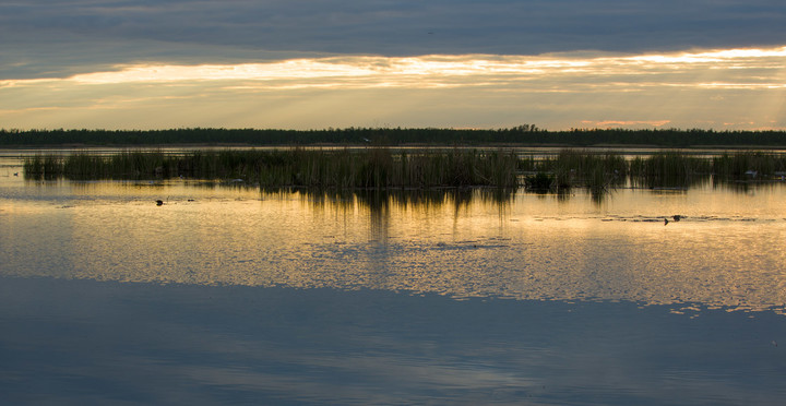 Drużno zasnęło.