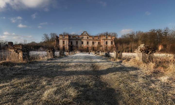 Zimowy pałac. (Styczeń 2021)