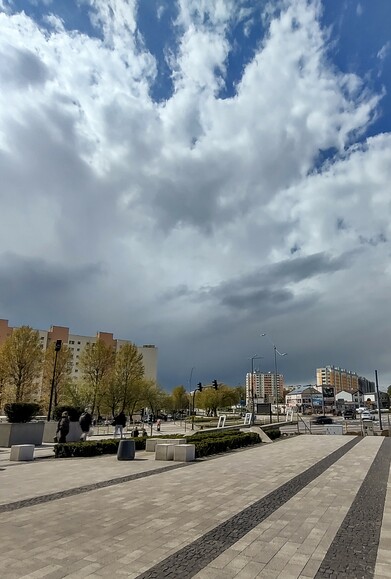 Niebo jest najpiękniejsze nad Elblągiem. (Maj 2021)