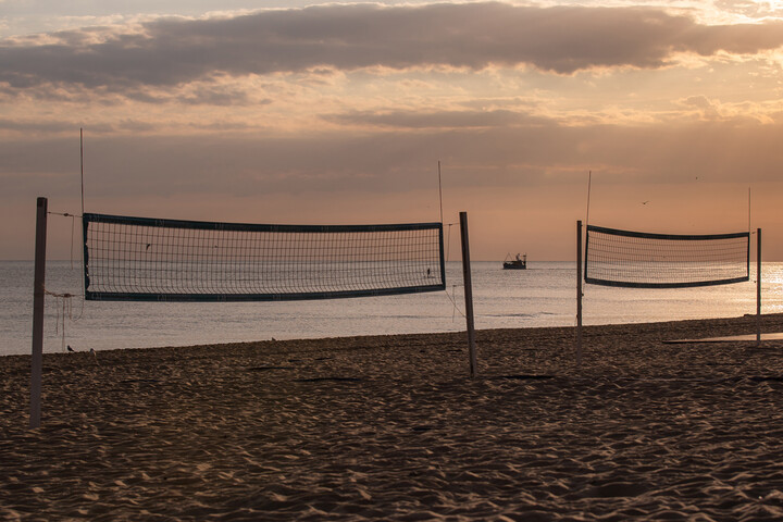 Świt na plaży (Lipiec 2021)