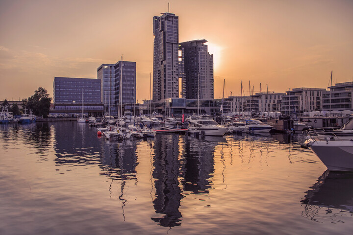 Marina Yacht Park. (Sierpień 2021)