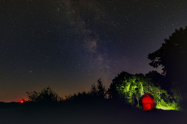 Park Astronomiczny. (Sierpień 2021)