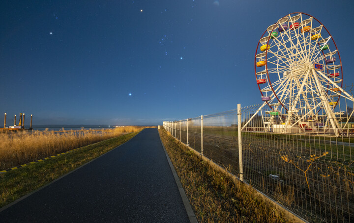 Orion nad Krynicą. (Styczeń 2022)