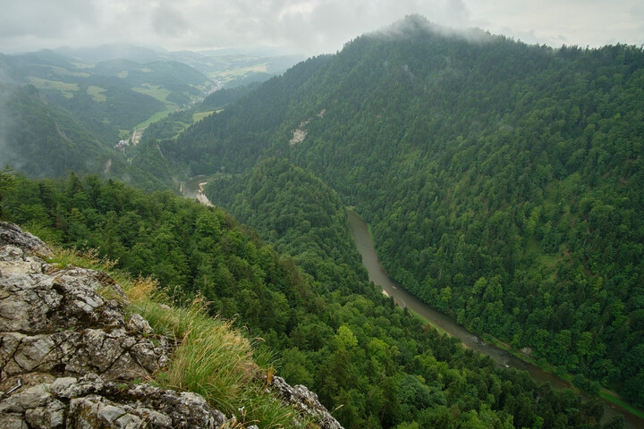 Widok na Dunajec (Lipiec 2022)