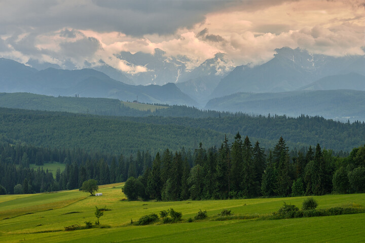 Widok na Tatry (Lipiec 2022)