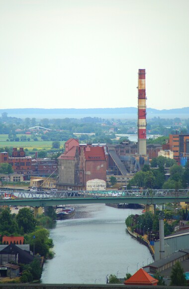 Spojrzenie na elbląski port