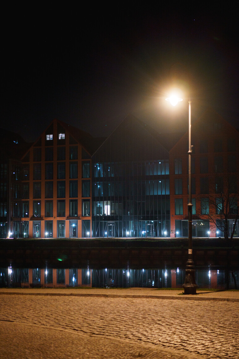 Mały Gdańsk o północy