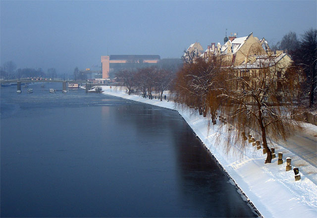 Zimowa rzeka (Grudzień 2005)