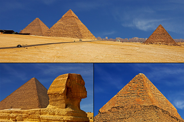 Piramidy w Gizie (Lipiec 2006)