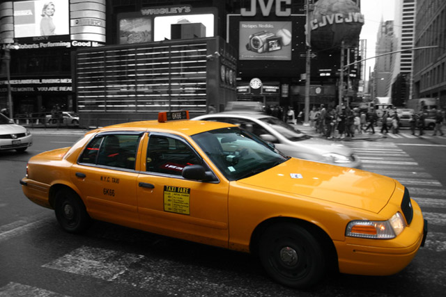  
yellow cab