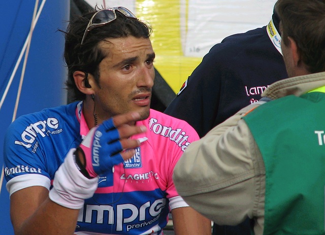  - Którędy na podium? - pyta Daniele Bennati, zwycięzca drugiego etapu Tour de Pologne.
