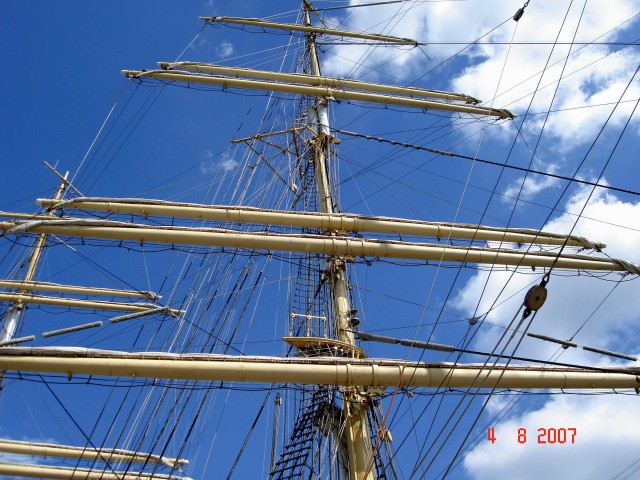 Wejść do nieba...
The Tall Ships' Races 2007 - na pokładzie meksykańskiego CVAVHTEMOC