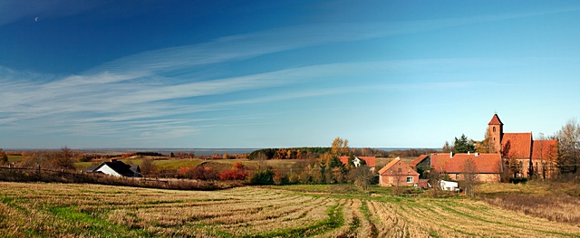 Księżyc nad Próchnikiem. (Listopad 2007)