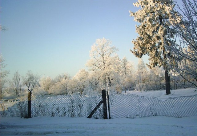 widok ode mnie z podwórka (Grudzień 2007)