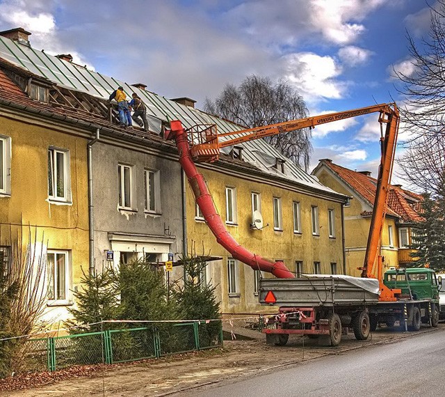 Na Pionierskiej coś się dzieje. (Luty 2008)