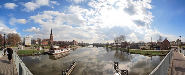 Rzeka Elbląg - od deski do deski. (Kwiecień 2008)