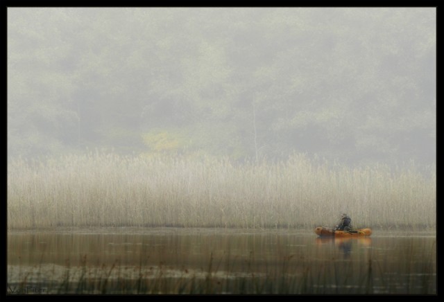 "Wędkarz"
Jezioro Stare nad Jelenią Doliną.