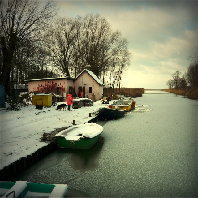 Port blisko miasta (Grudzień 2008)