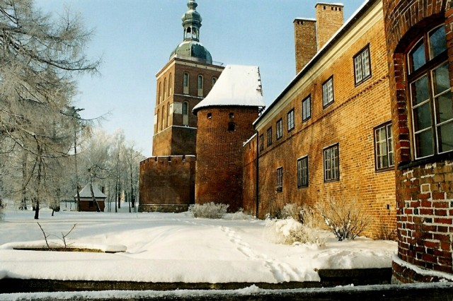 Katedra Fromborska zimą
