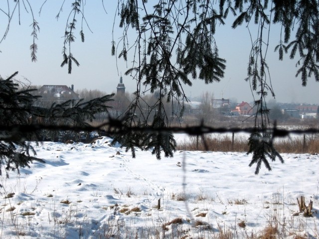 Widok na Kościół Bł. Doroty – Elbląg, ul. Rawska.Widok od OKÓLNIKA