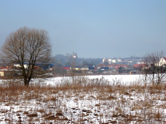 Panorama Elbląga od strony ul.Dadrowskiego