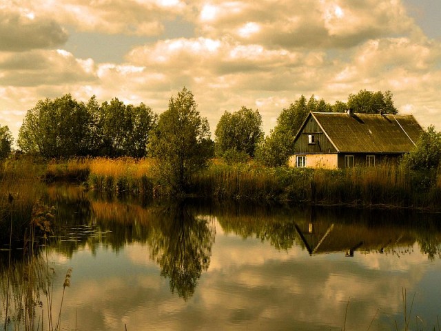 Żuławskie Klimaty, Raczki Elbląskie, rzeka Tyna