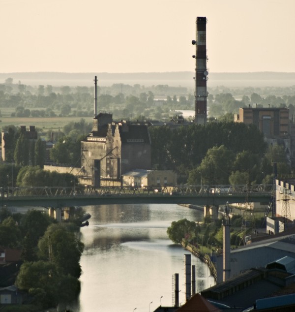 Widok na północną stronę kanału.