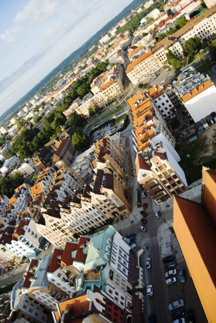Starówka i plac Słowiańskii. (Sierpień 2009)