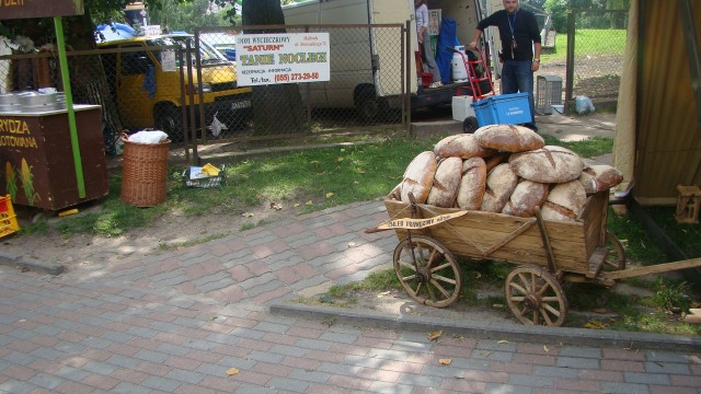 Tanie noclegi, a chleb prawdziwy wiejski za darmo.
Malbork  24 lipca 2009