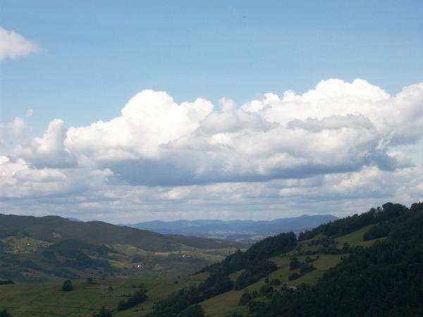 bedąc w górach- Beskid Sądecki