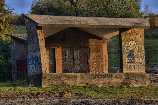 Budka 'spotkań' na Chrobrego (Październik 2009)