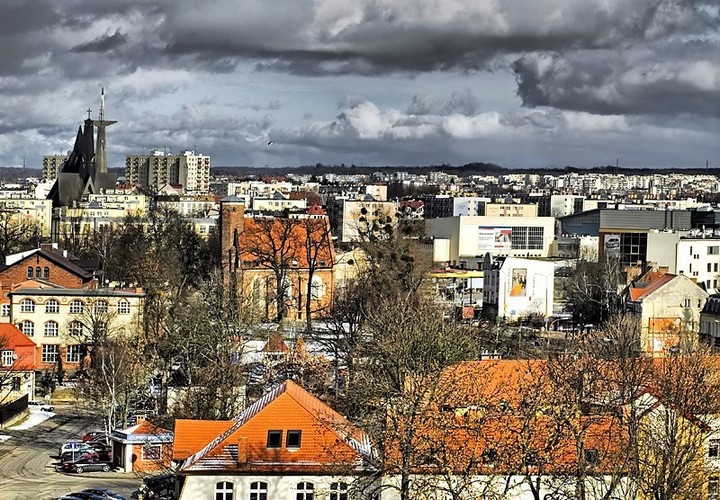 Moje miasto zimą. (Marzec 2010)