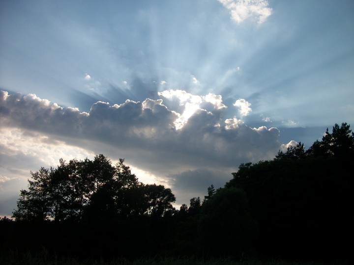 niebo tego samego wieczora (Lipiec 2010)